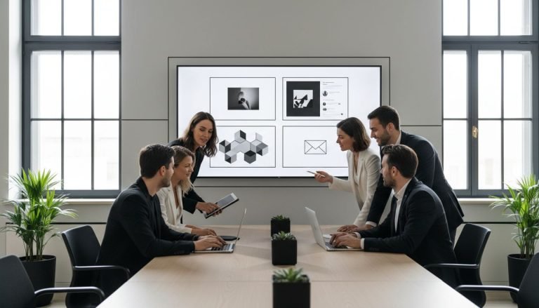 ai content marketing teamwork